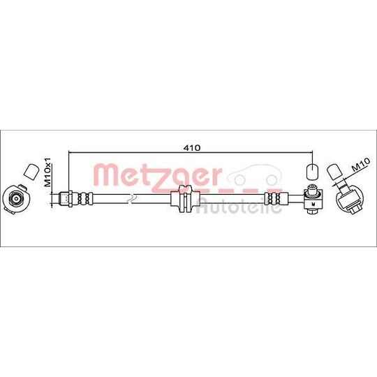 4111608 - Brake Hose 