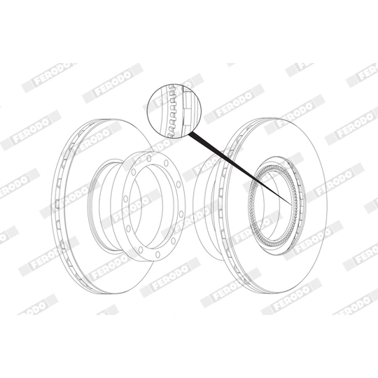 FCR258A - Brake Disc 