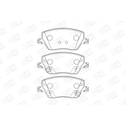 573626CH - Brake Pad Set, disc brake 