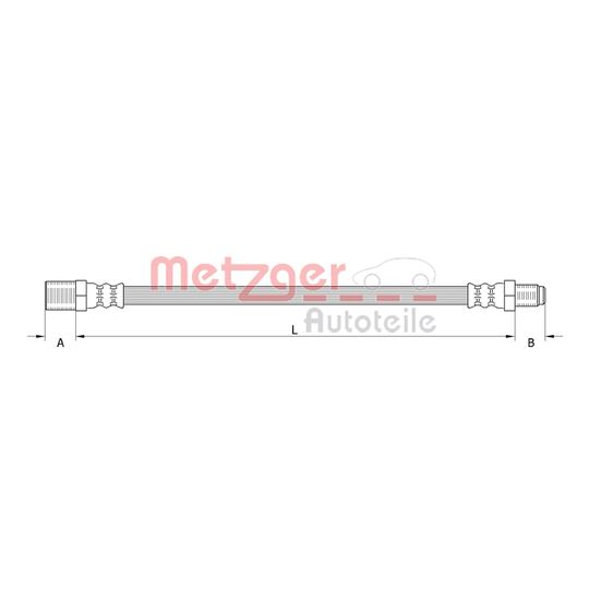 4111377 - Brake Hose 