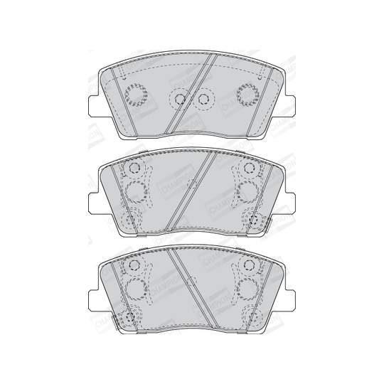 573820CH - Brake Pad Set, disc brake 