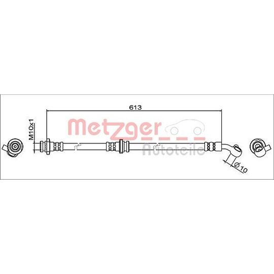 4111949 - Brake Hose 