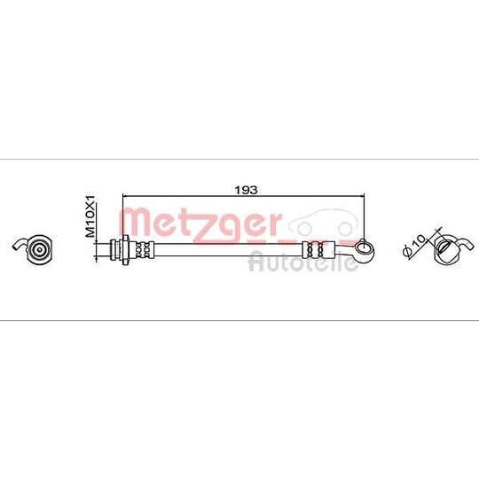 4111951 - Brake Hose 