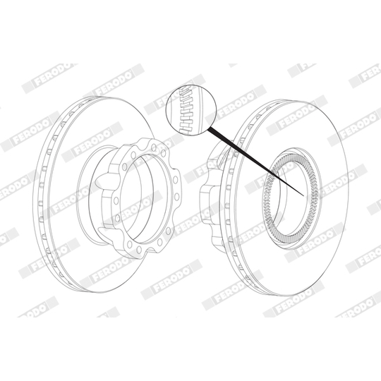 FCR226A - Brake Disc 