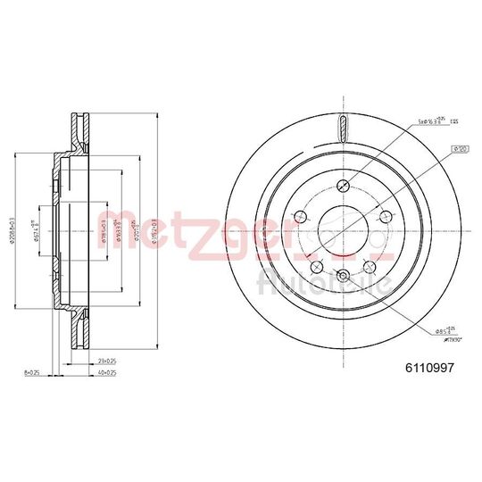 6110997 - Brake Disc 