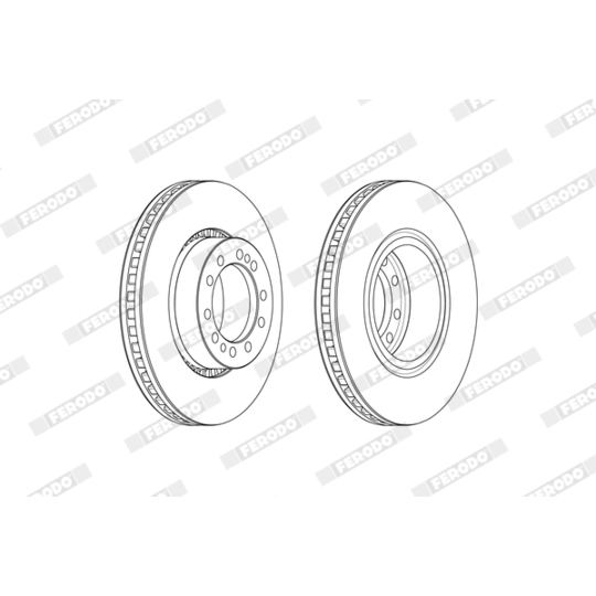 FCR374A - Brake Disc 
