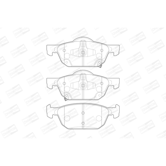 573670CH - Brake Pad Set, disc brake 