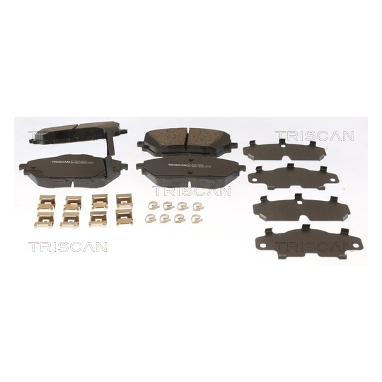 8110 13118 - Brake Pad Set, disc brake 