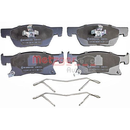 1170857 - Brake Pad Set, disc brake 