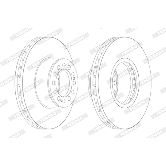 FCR214A - Brake Disc 