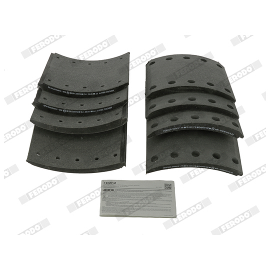 K19192.0-F3504 - Brake Lining Kit, drum brake 