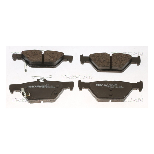 8110 68191 - Brake Pad Set, disc brake 