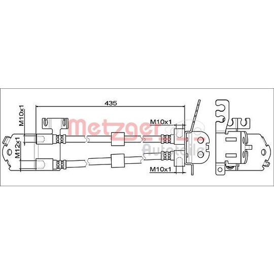 4111558 - Brake Hose 