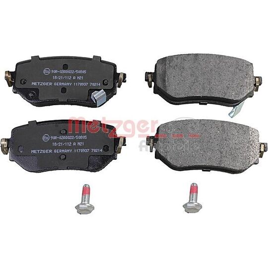 1170937 - Brake Pad Set, disc brake 