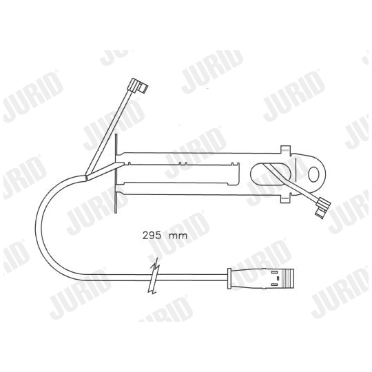 FAI150 - Warning Contact, brake pad wear 