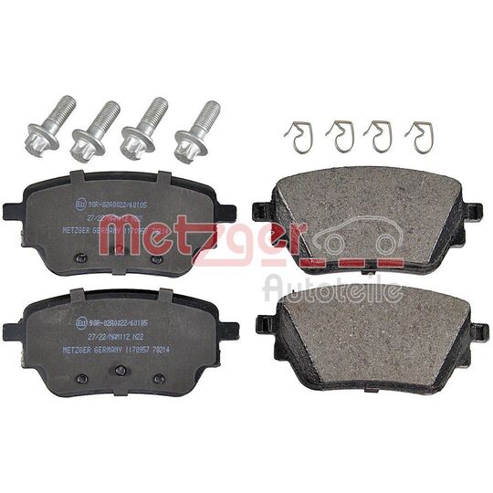 1170957 - Brake Pad Set, disc brake 