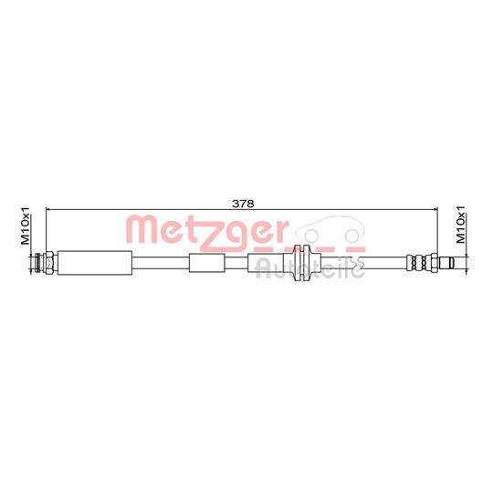 4111800 - Brake Hose 