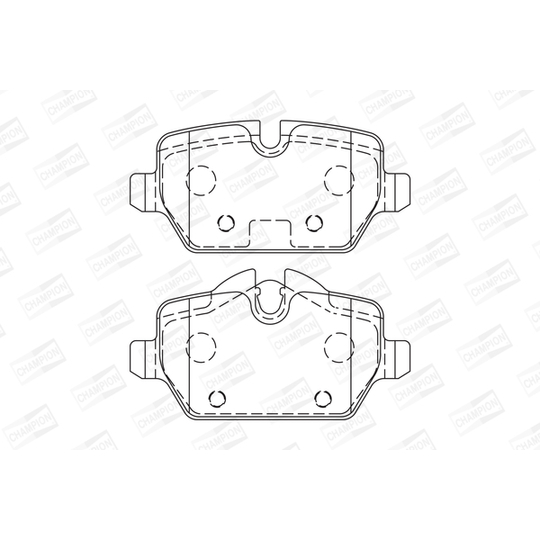 573755CH - Brake Pad Set, disc brake 