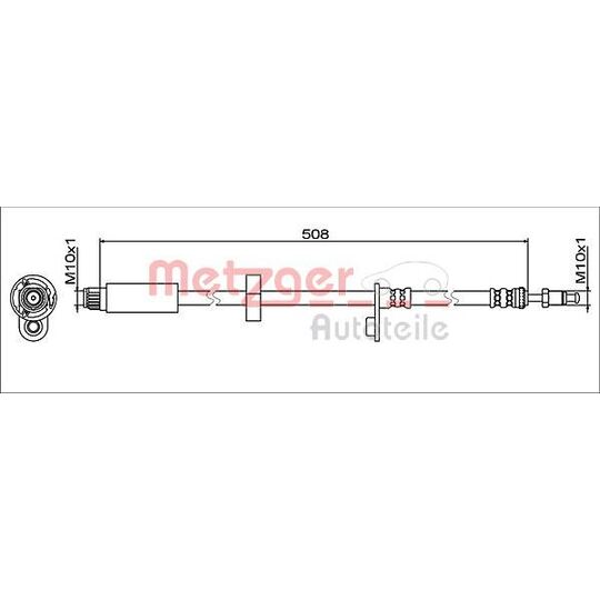 4112027 - Brake Hose 