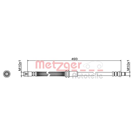 4111482 - Brake Hose 