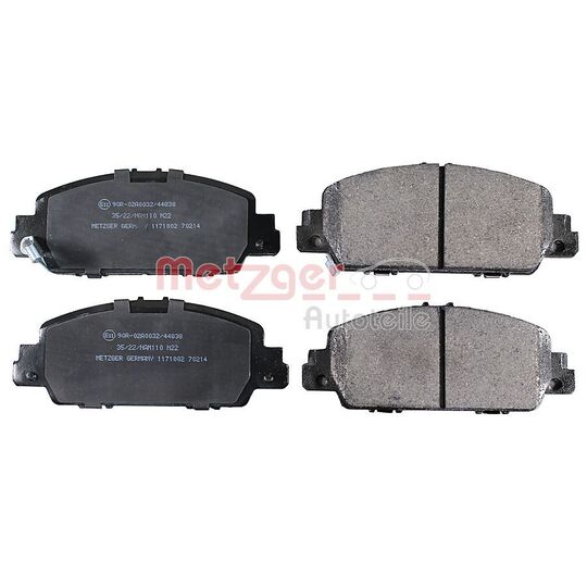 1171002 - Brake Pad Set, disc brake 