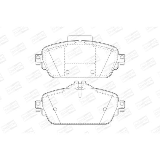 573671CH - Piduriklotsi komplekt,ketaspidur 