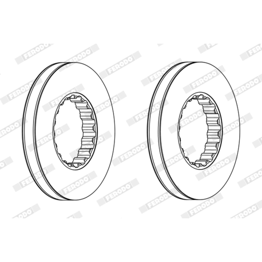 FCR334A - Brake Disc 