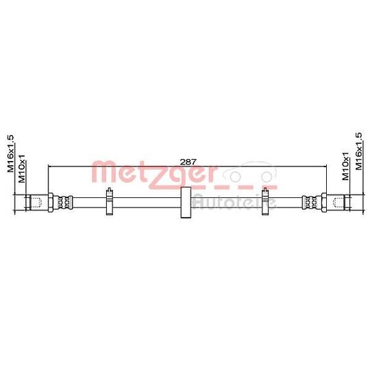 4111492 - Brake Hose 