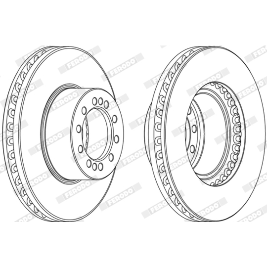 FCR324A - Brake Disc 