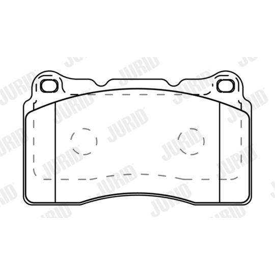 573997J - Brake Pad Set, disc brake 