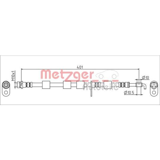 4111556 - Brake Hose 