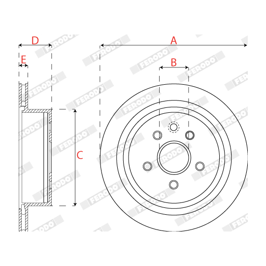 DDF1878C - Brake Disc 