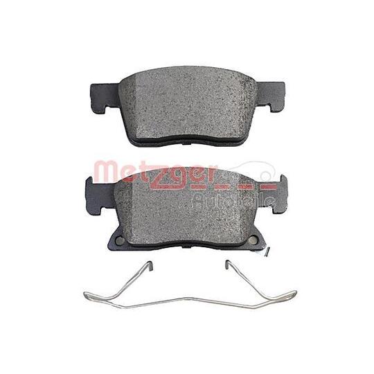 1170903 - Brake Pad Set, disc brake 