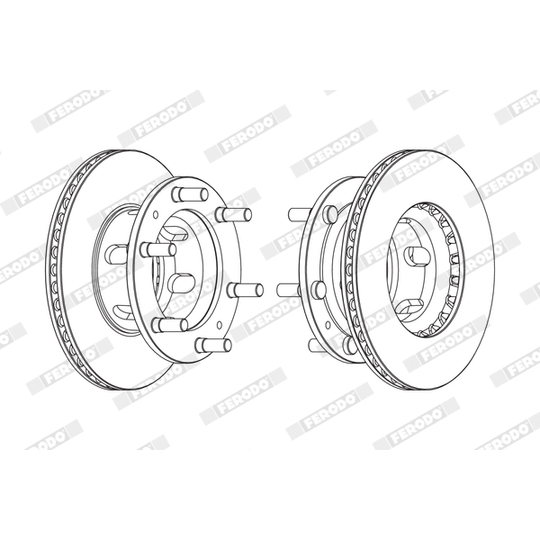 FCR108A - Brake Disc 