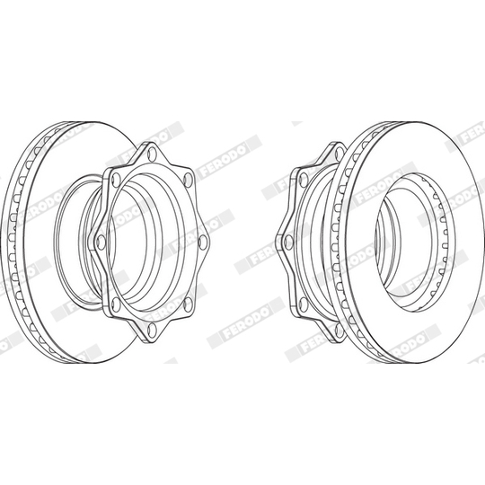 FCR202A - Brake Disc 