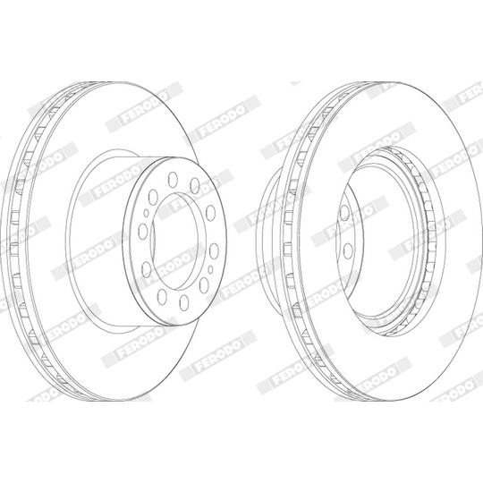 FCR323A - Brake Disc 