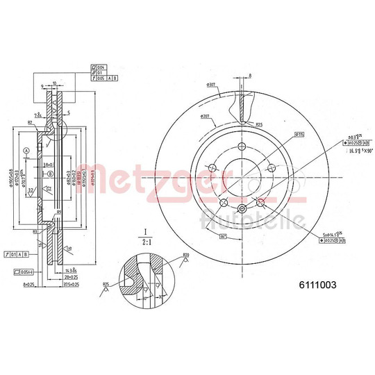 6111003 - Brake Disc 