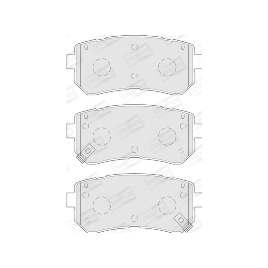 573830CH - Piduriklotsi komplekt,ketaspidur 