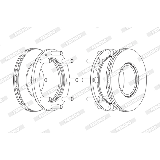 FCR307A - Brake Disc 