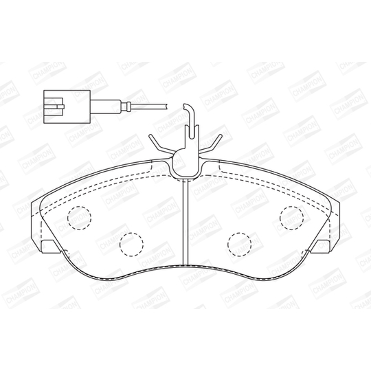 573061CH - Brake Pad Set, disc brake 