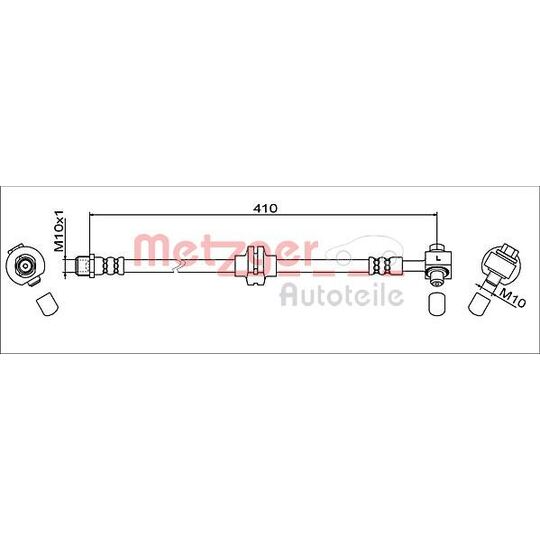 4111607 - Brake Hose 