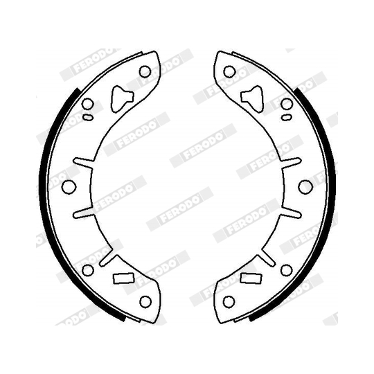 FSB4324 - Piduriklotside komplekt 