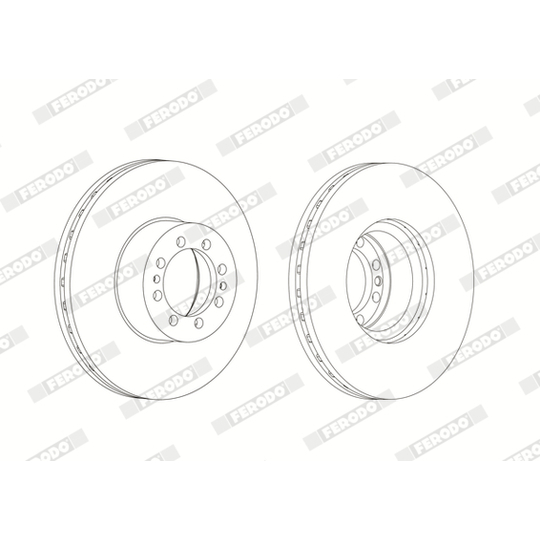 FCR301A - Brake Disc 