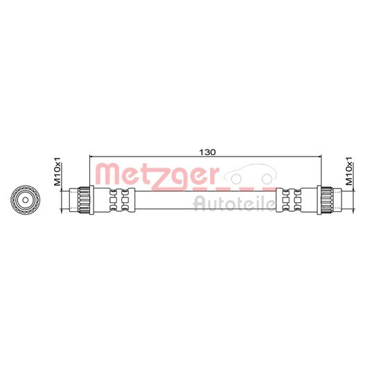 4111837 - Brake Hose 