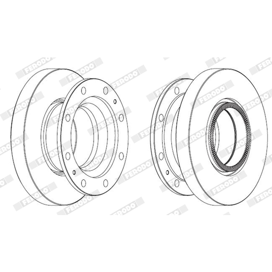 FCR278A - Brake Disc 