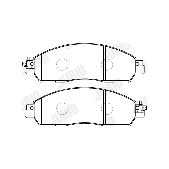 573857J - Brake Pad Set, disc brake 