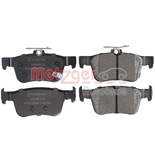 1171010 - Brake Pad Set, disc brake 