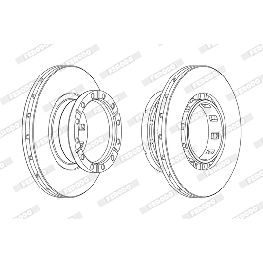 FCR318A - Brake Disc 