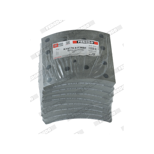 K19116.9-F3660 - Brake Lining Kit, drum brake 