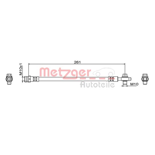 4111829 - Brake Hose 